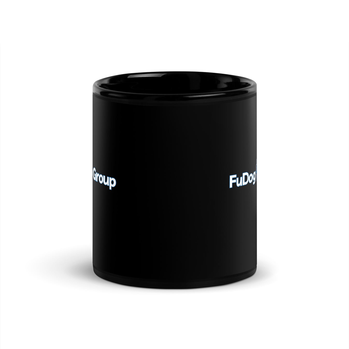 FuDog Black Glossy Mug 11oz or 15oz