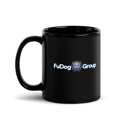 FuDog Black Glossy Mug 11oz or 15oz