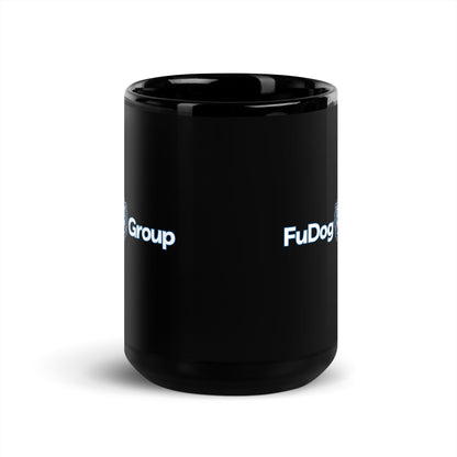 FuDog Black Glossy Mug 11oz or 15oz